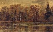 Ivan Shishkin Golden Autumn oil painting artist